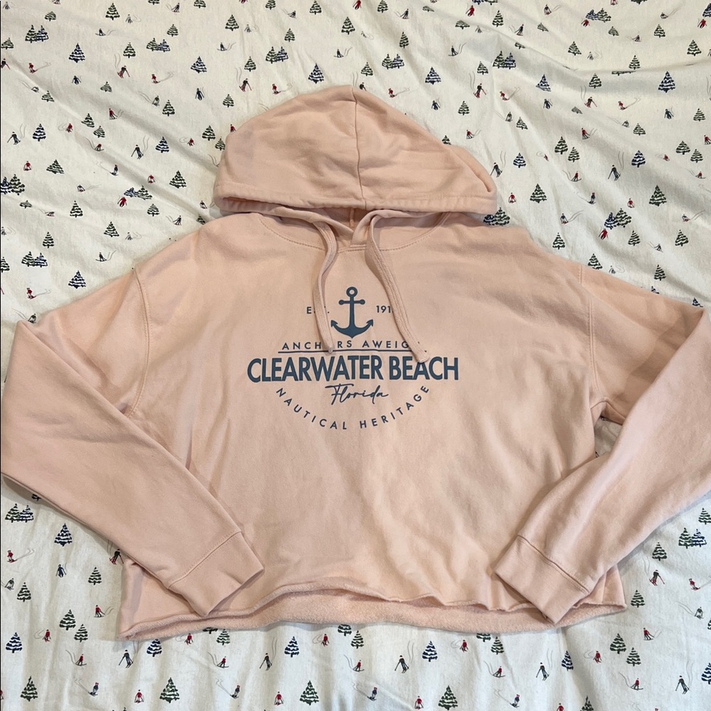 Clearwater Beach Pink Hoodie